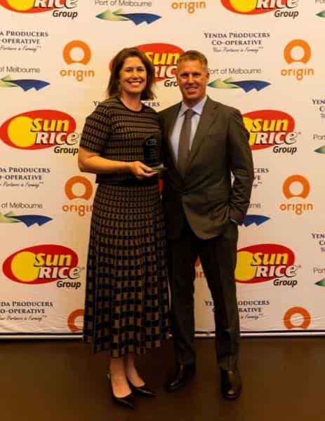 Congratulations to our 2025 SunRice Grower of the Year, Michael and Felicia Chalmers