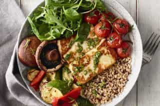 Photo of Halloumi & Roasted Vegetables Bowl