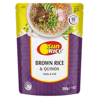 SunRice Microwave Brown Rice & Quinoa Pouch