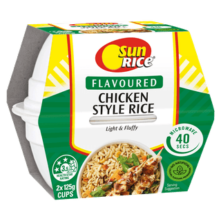 SunRice Microwave Chicken Style Rice Cups