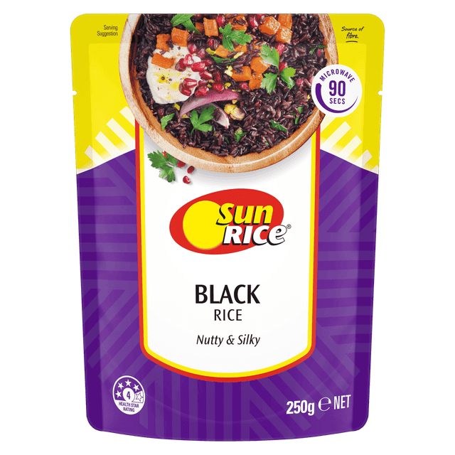 SunRice Microwave Black Rice Pouch image
