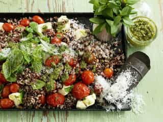 Photo of Tomato & Basil Rice Salad
