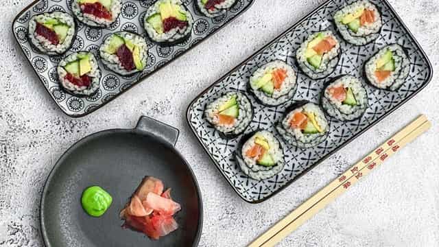 Photo of Danica’s homemade sushi