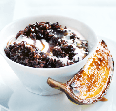 Black Rice And Coconut Milk: Deliciously Healthy Dessert Recipe