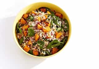 Photo of Poh's Brown Rice & Pumpkin Salad with Pine Nuts