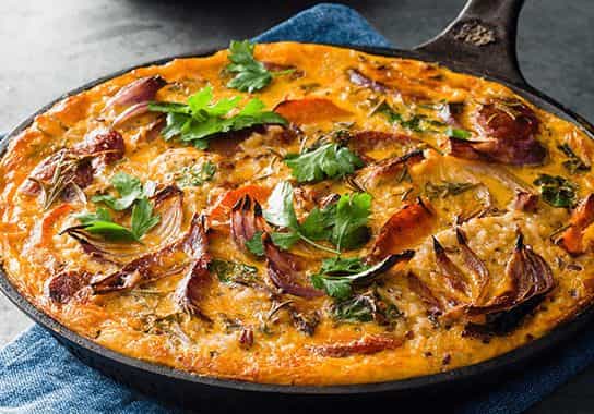 Photo of Chorizo & Roast Vegetable Frittata