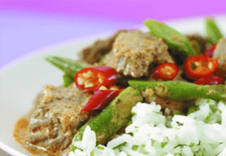 Photo of Thai Red Curry with Coriander Rice
