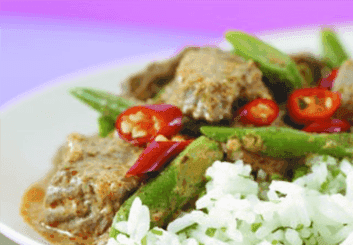 Photo of Thai Red Curry with Coriander Rice