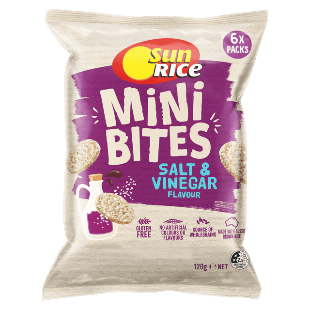 Mini Bites Salt & Vinegar - 6x20g image