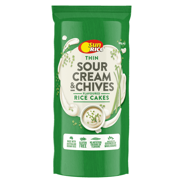 Sour Cream & Chives Rice Cakes image