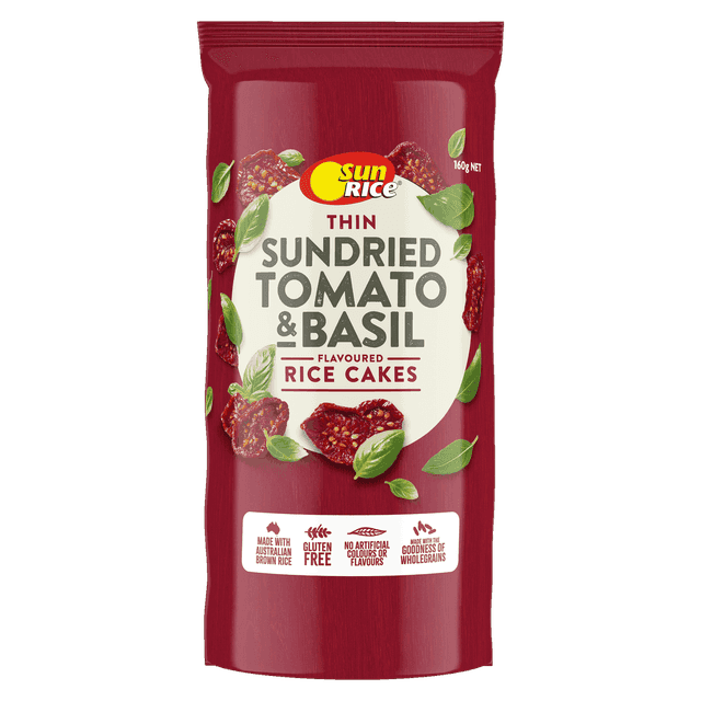 Sundried Tomato & Basil Rice Cakes image