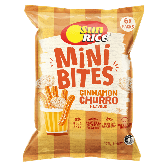 Mini Bites Cinnamon Churro - 6x20g image