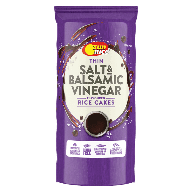 Salt & Balsamic Vinegar Rice Cakes image