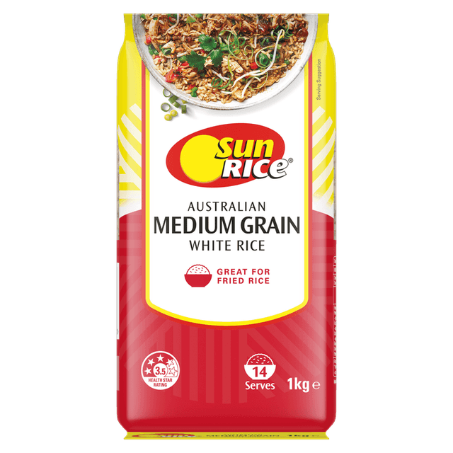 SunRice White Medium Grain Rice