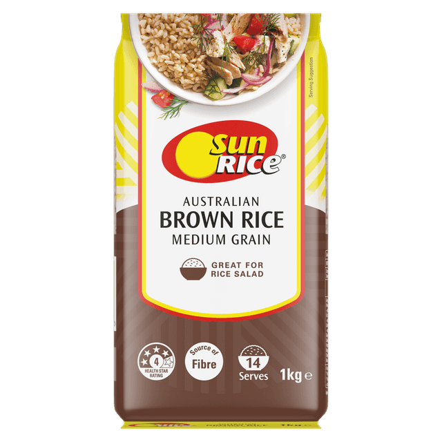SunRice Brown Medium Grain Rice