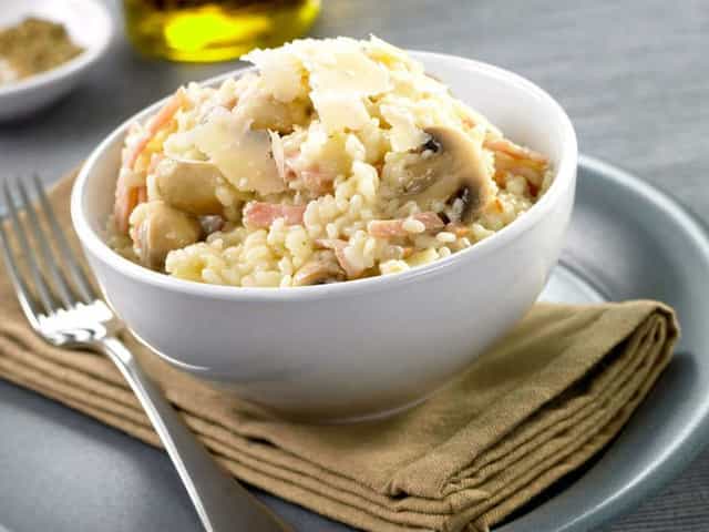 Photo of Bacon & Mushroom Risotto