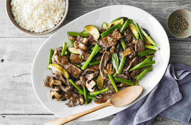 Photo of Beef & Mushroom Stir Fry
