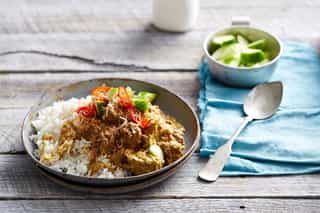 Photo of Beef Rendang with Lemongrass rice