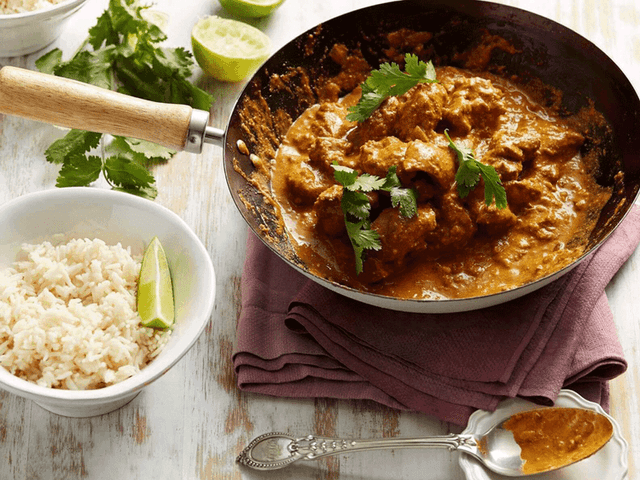 Photo of Creamy Butter Chicken Curry with Basmati Rice