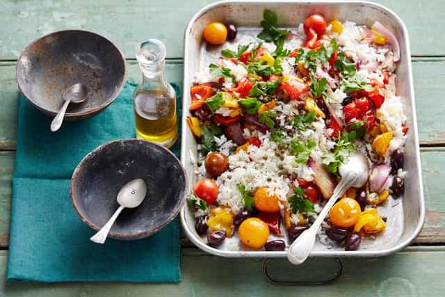 Photo of Warm Caponata & Rice Salad