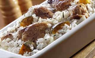 Photo of Pumpkin & Chicken Rice Bake