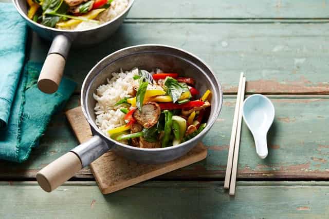 Photo of Chicken and Thai Basil Stir Fry