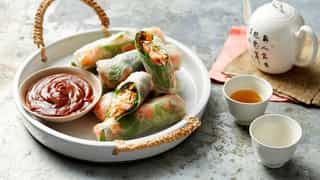 Photo of Easy Rice Paper Rolls with Jasmine Rice