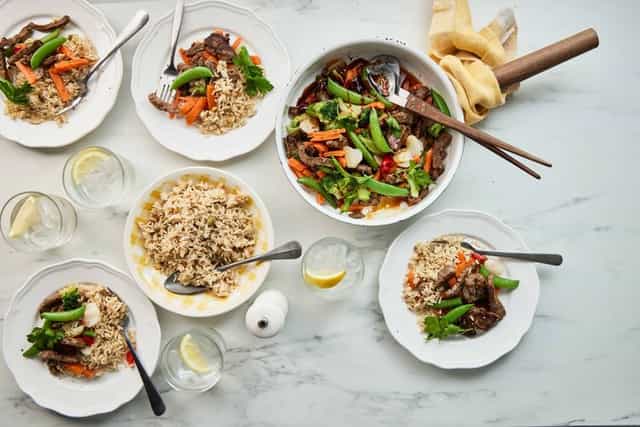 Photo of Special Fried Rice with Beef Stir Fry