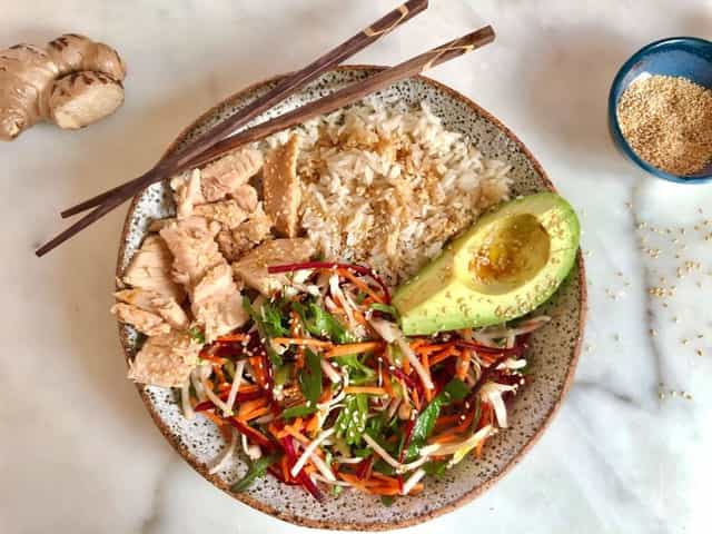 Photo of 5 minute Teriyaki Poke Bowl