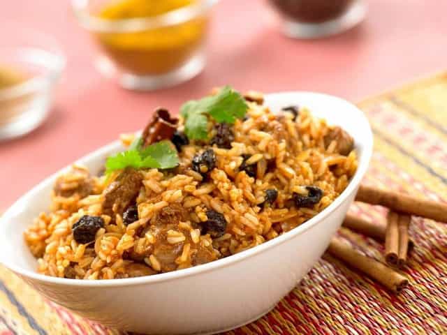 Photo of Moroccan Lamb Rice with Almonds