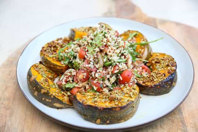 Photo of Moroccan Roasted Pumpkin, Brown Rice & Quinoa Salad
