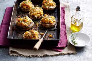 Photo of Stuffed Mushrooms with Brown Rice